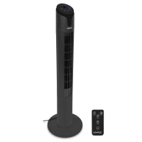 luxurious tower fan 110 cm 3 speed settings black incl remote control-af505ac-main-VONROC