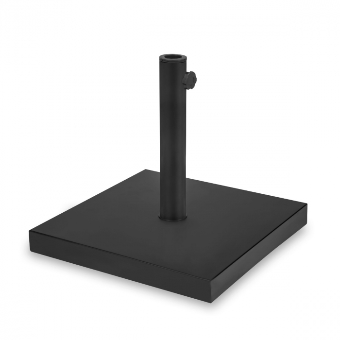 Parasol base Rosolina – Metal parasol base with concrete filling | 26kg main product photo